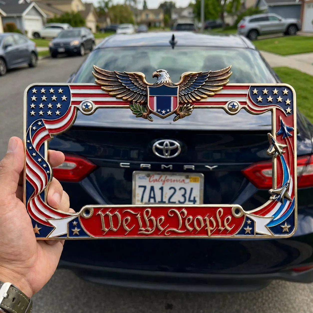 250th Anniversary Commemorative License Plate
