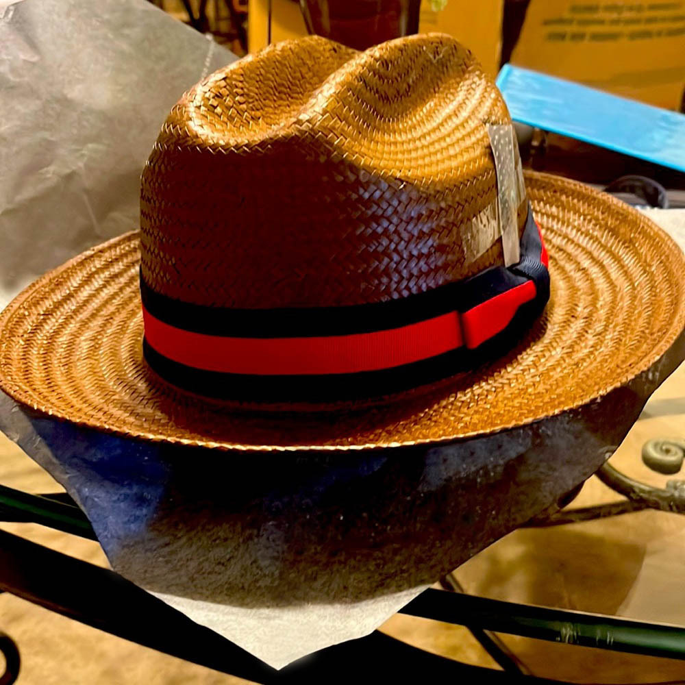 Tienda SG Miller Ranch Fedora - Patriotic Straw