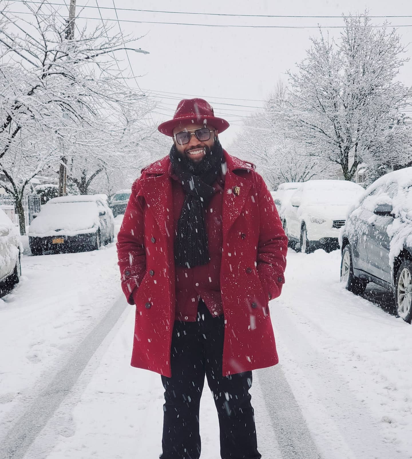 Trilby Fedora – Burgundy[Fast shipping and box packing]