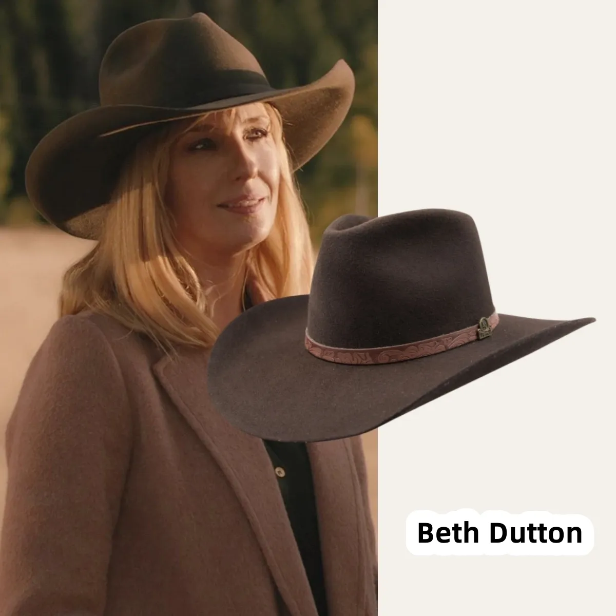 Beth Dutton 10X Cowboy Hat