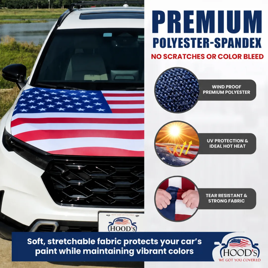 🎉4th Of July Flash Sale 65K+🔥American Car Hood Flag🦅