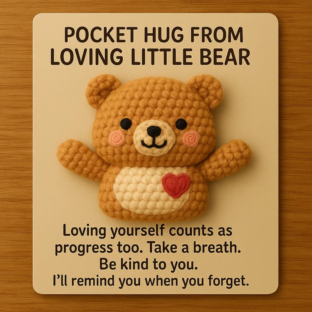 🧸💖Pocket Hug Bear