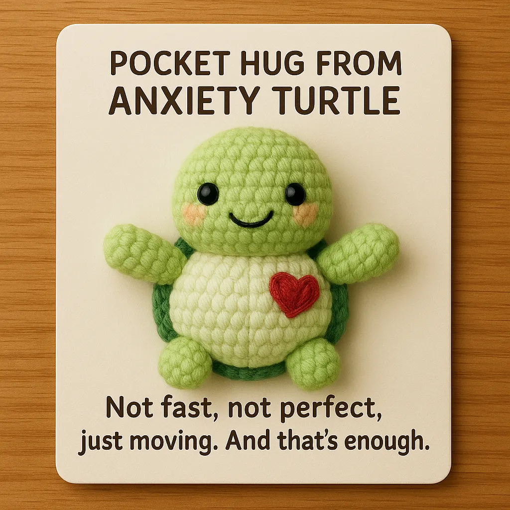 🐢💚Cute Turtle Pocket Hug