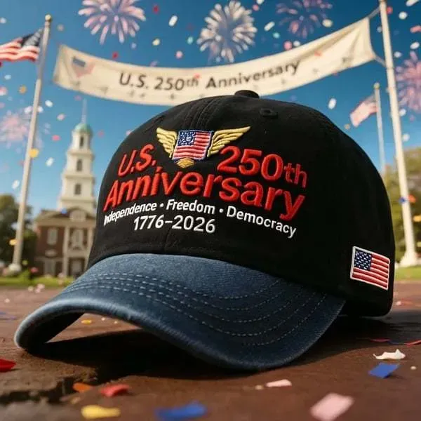 🔥LAST DAY 49% OFF - U.S. 250th Anniversary Retro Washed Cap