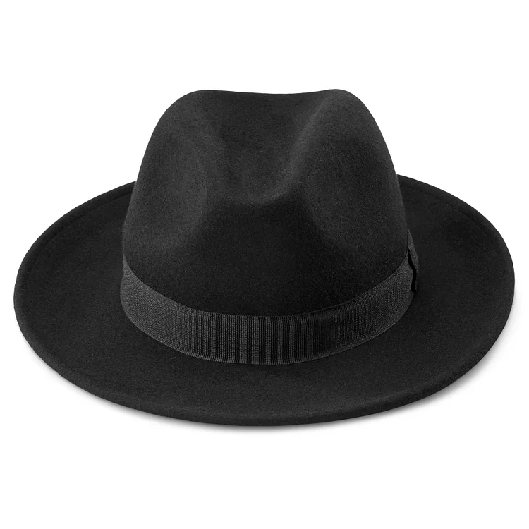 FIDO | TRUE WOOL FEDORA HAT WITH BAND