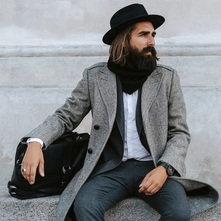 FIDO | TRUE WOOL FEDORA HAT WITH BAND