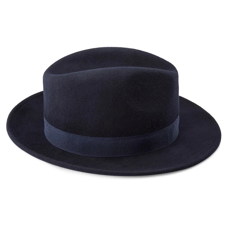 FIDO | TRUE WOOL FEDORA HAT WITH BAND