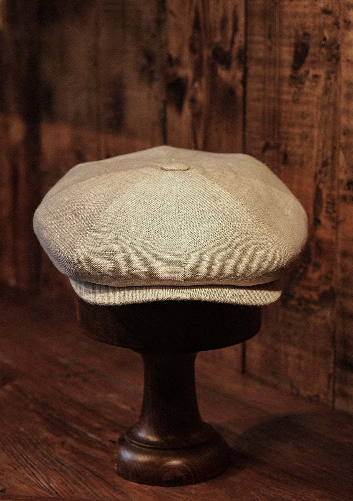 Fulton Baker Boy - (Mid-Width) Almond Linen