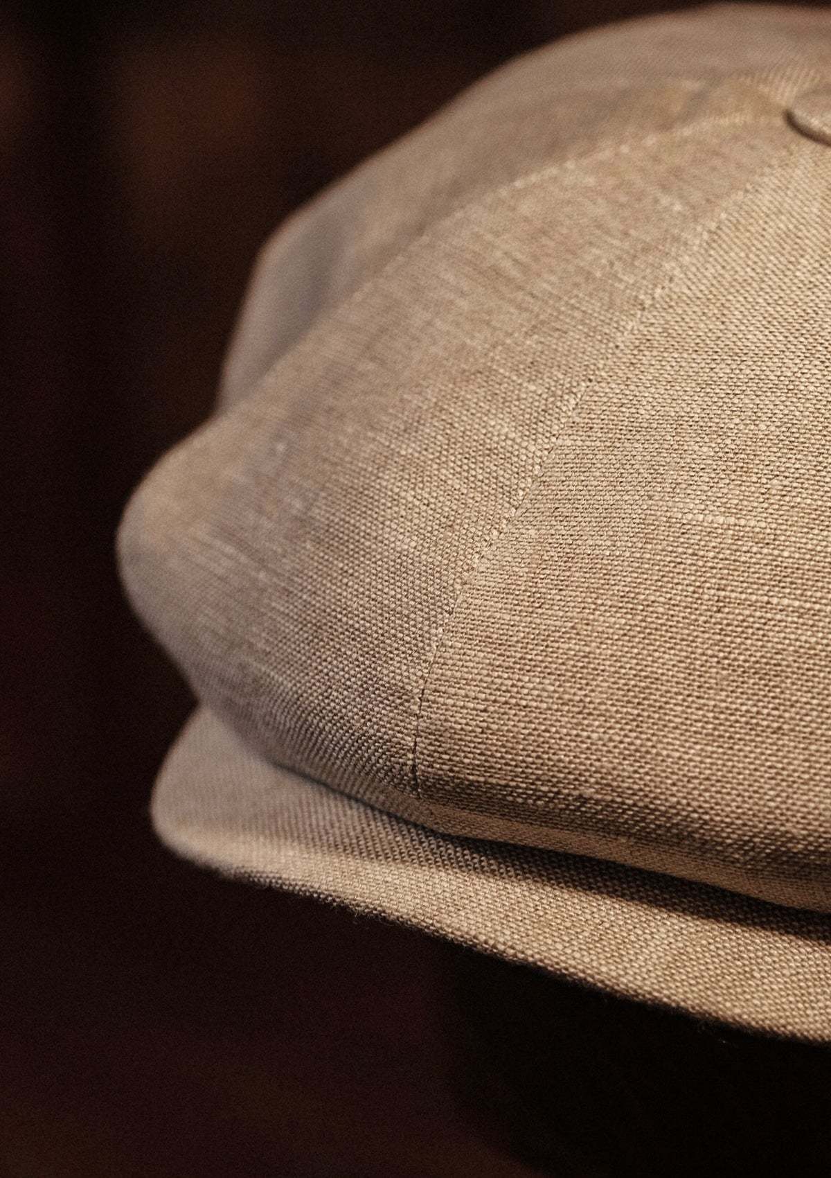Fulton Baker Boy - (Mid-Width) Almond Linen