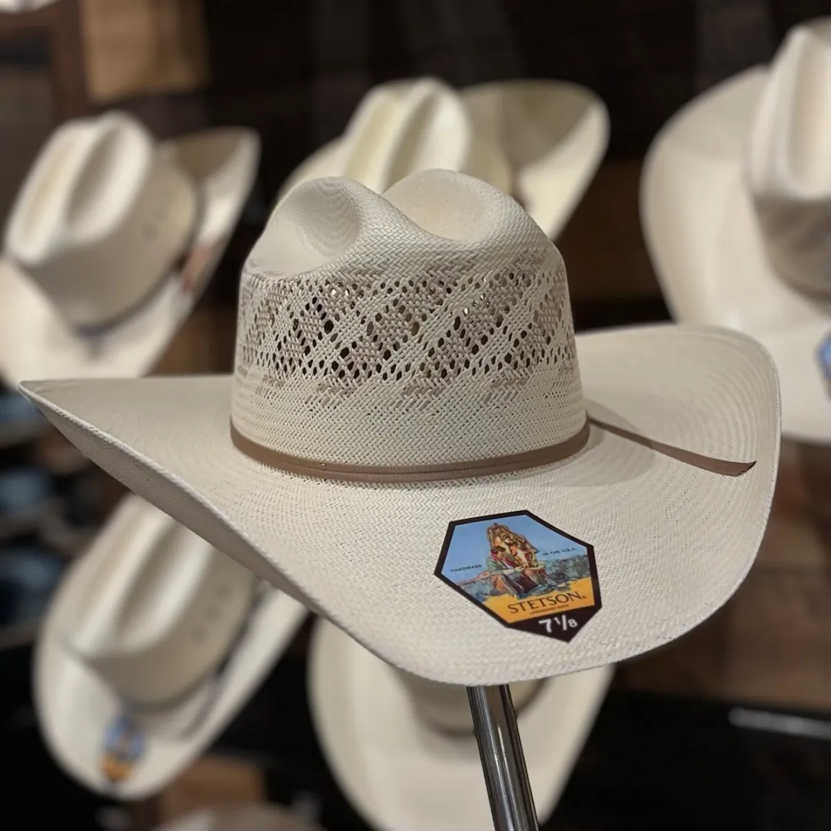Thunder 10X Straw Cowboy Hat