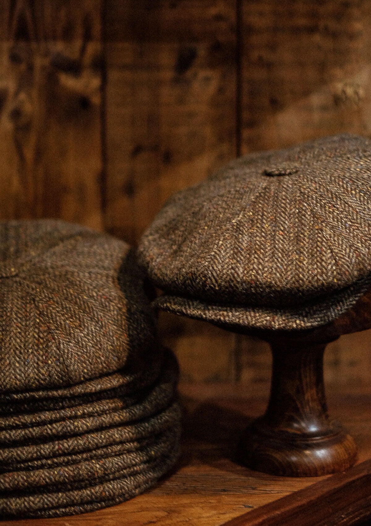Grafton Baker Boy - (Wide-Width) Rust/Red Stripe
