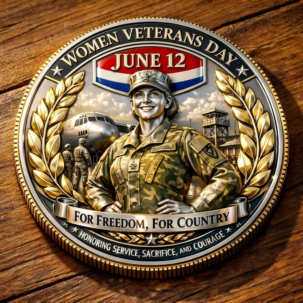 Women Veterans Day Commemorative Coin