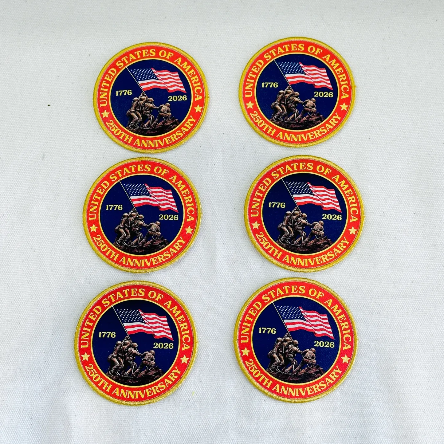 USA 250th Anniversary Military Patch