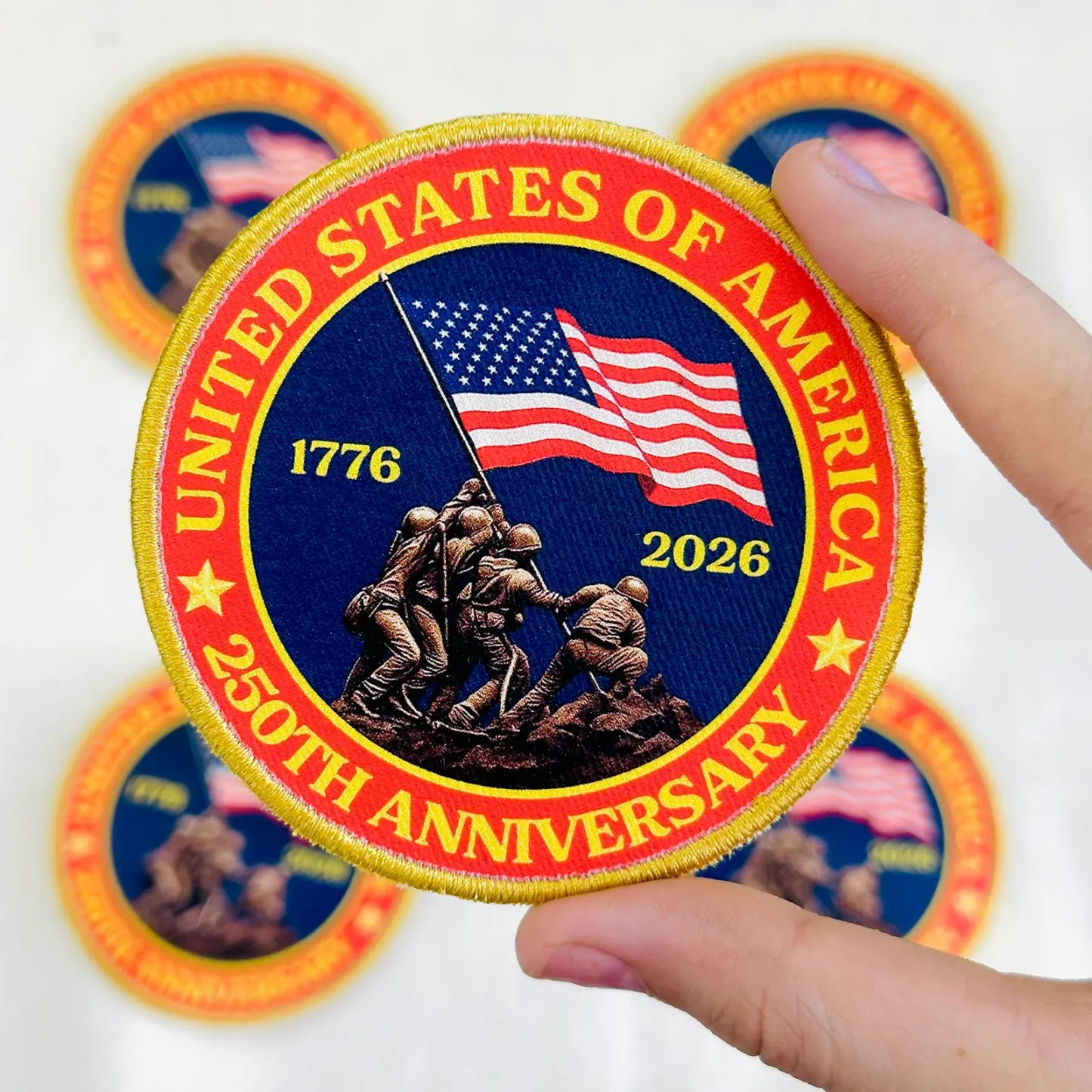 USA 250th Anniversary Military Patch