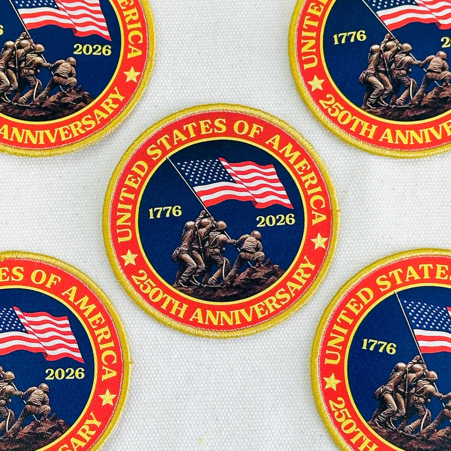 USA 250th Anniversary Military Patch