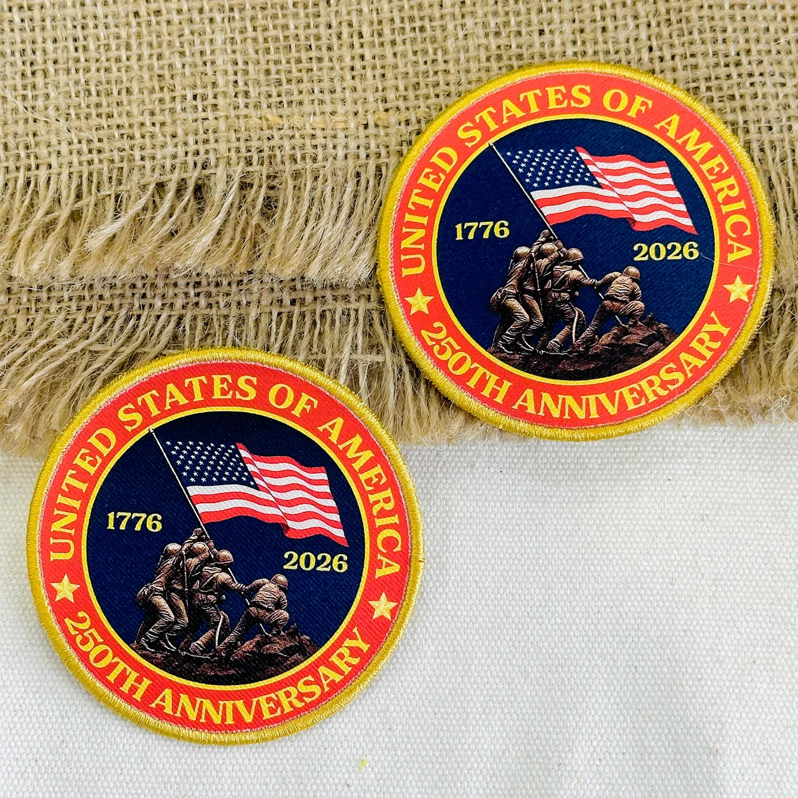 USA 250th Anniversary Military Patch