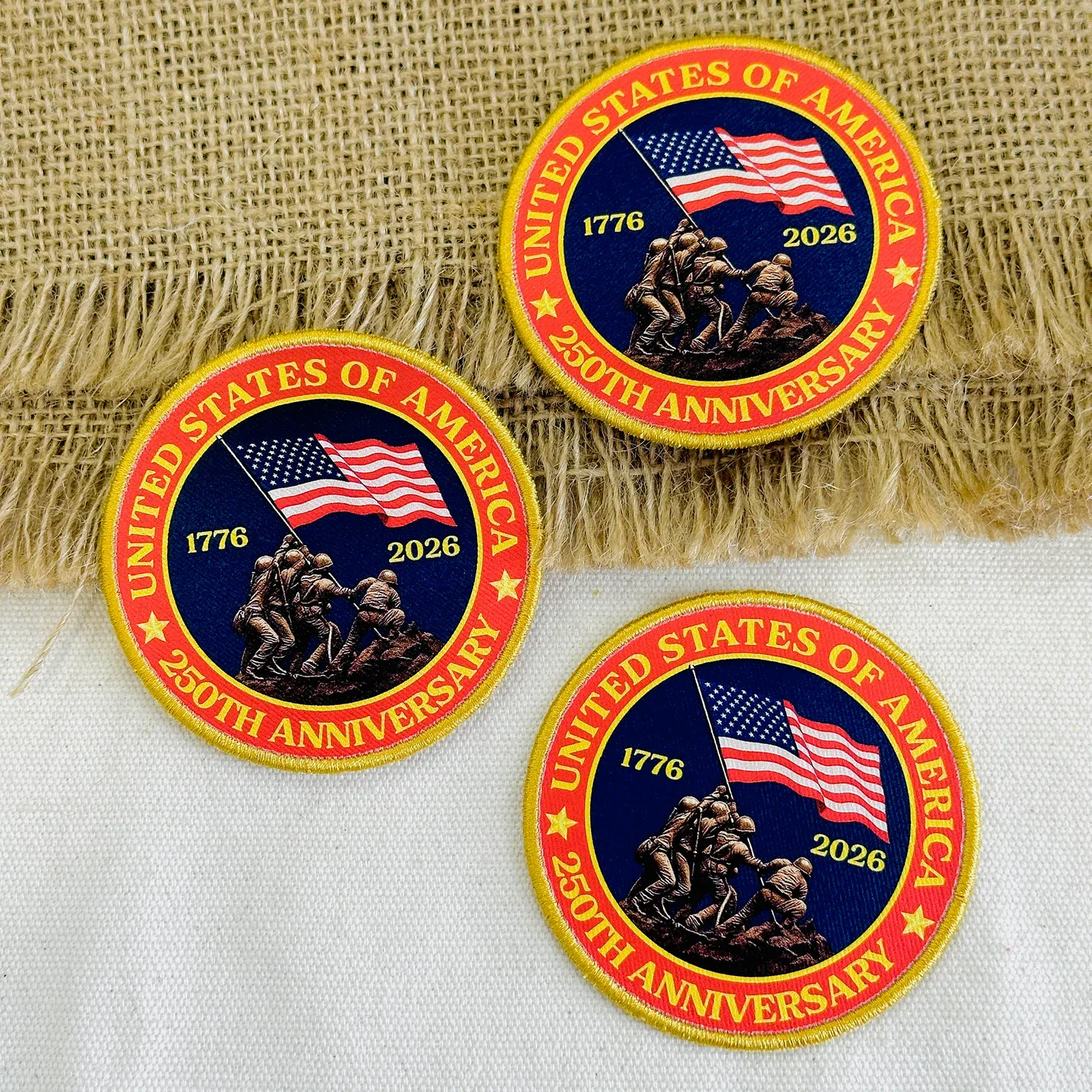 USA 250th Anniversary Military Patch