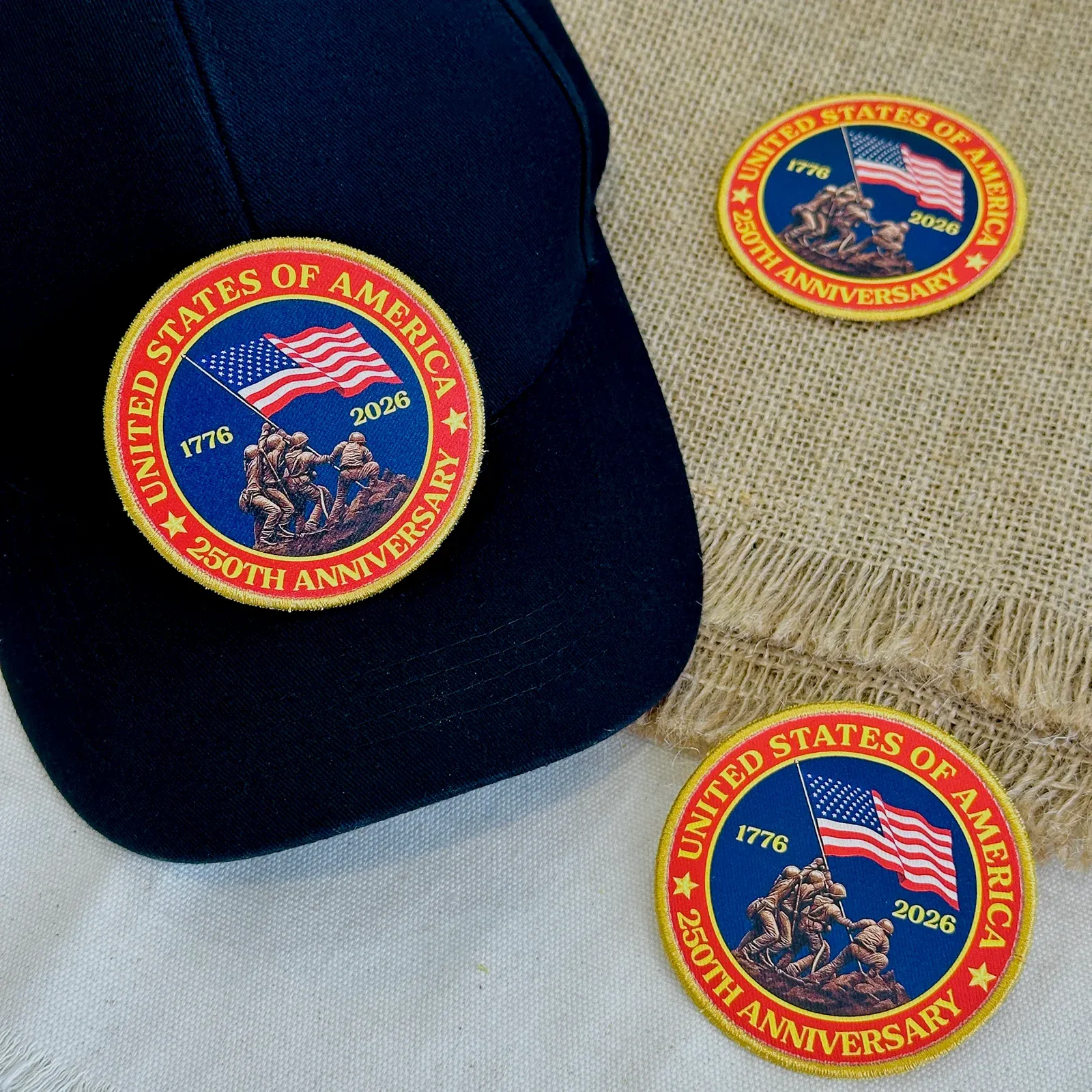 USA 250th Anniversary Military Patch