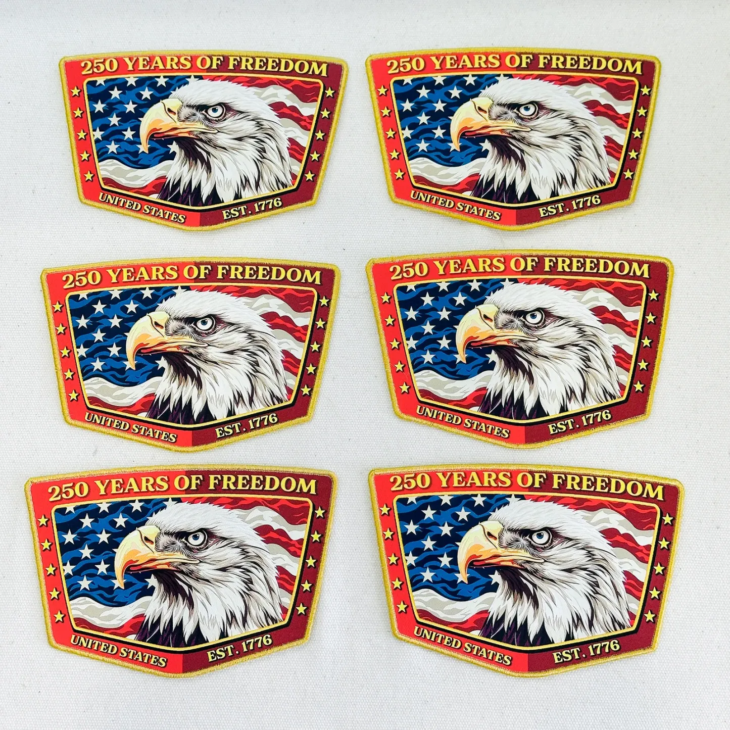 American Eagle 250 Years of Freedom Patch
