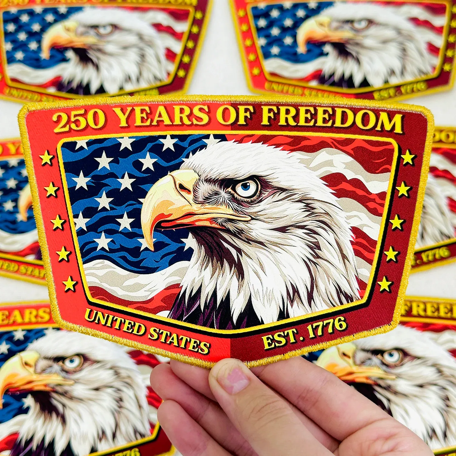 American Eagle 250 Years of Freedom Patch