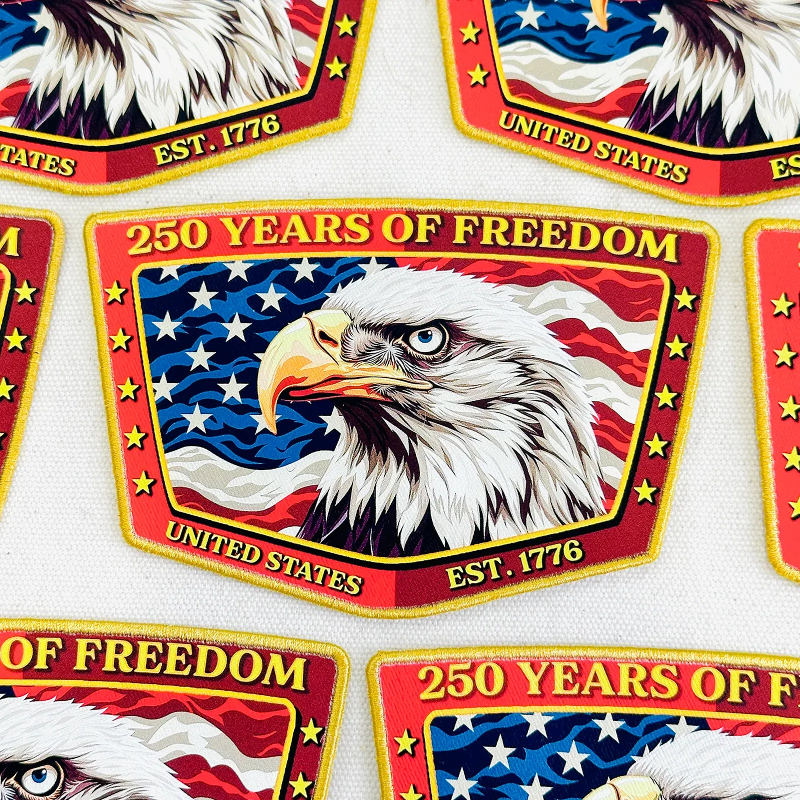 American Eagle 250 Years of Freedom Patch