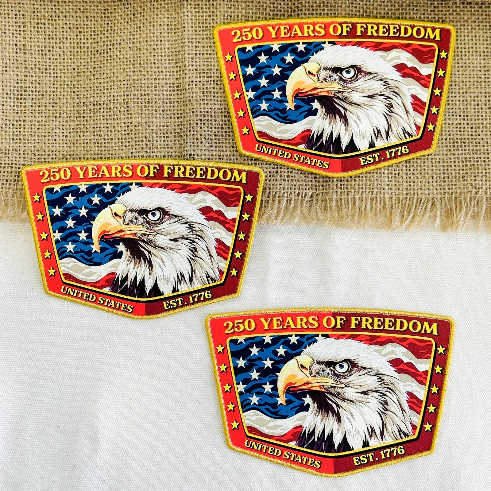 American Eagle 250 Years of Freedom Patch