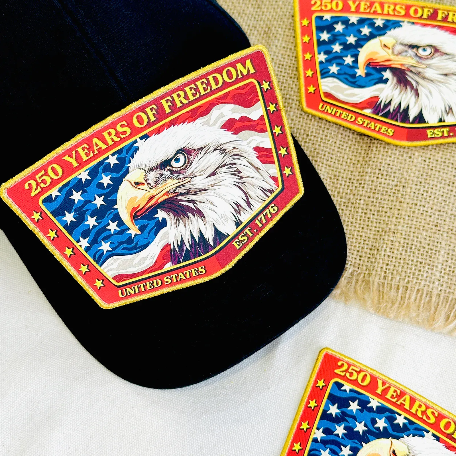American Eagle 250 Years of Freedom Patch