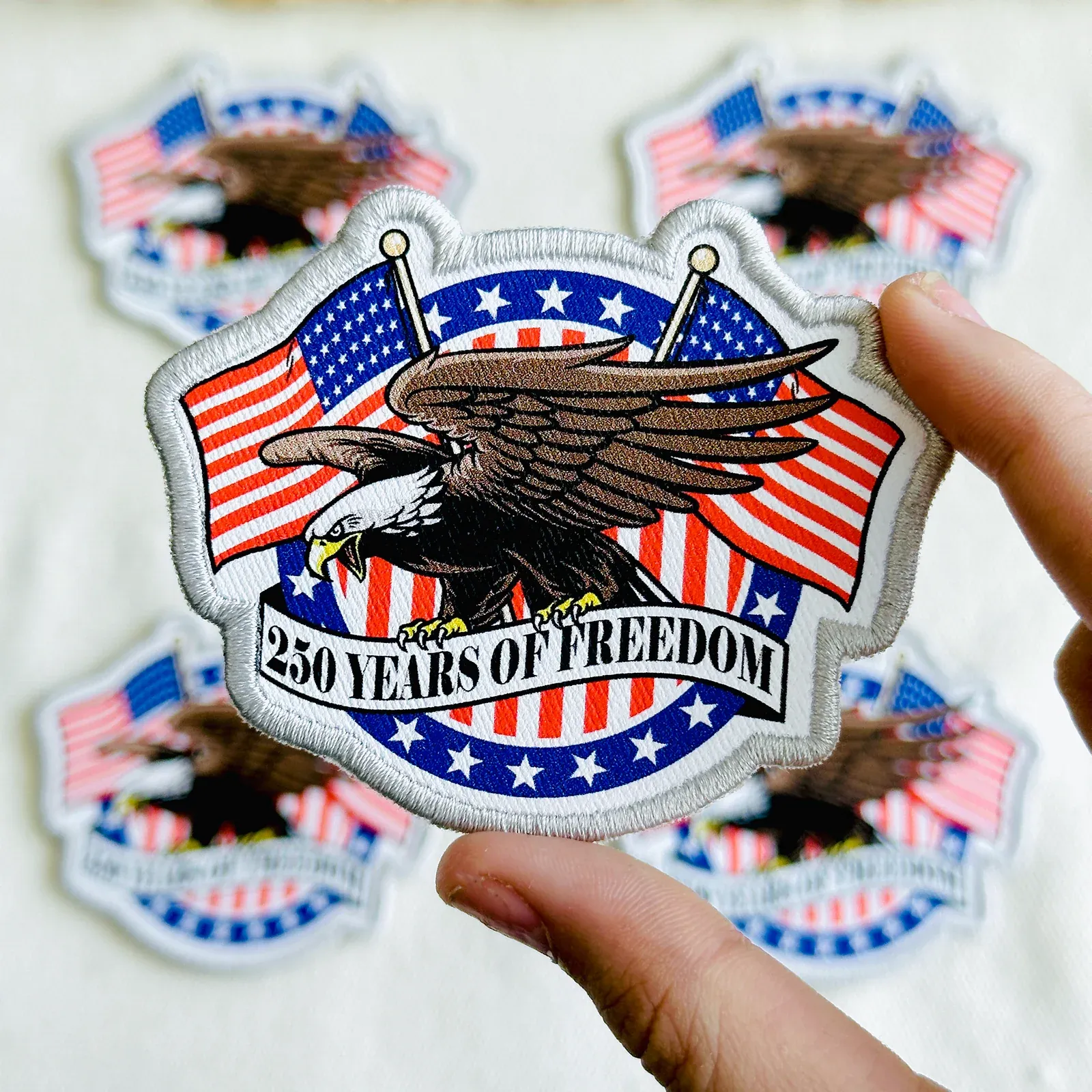 250 Years of Freedom Eagle Patch