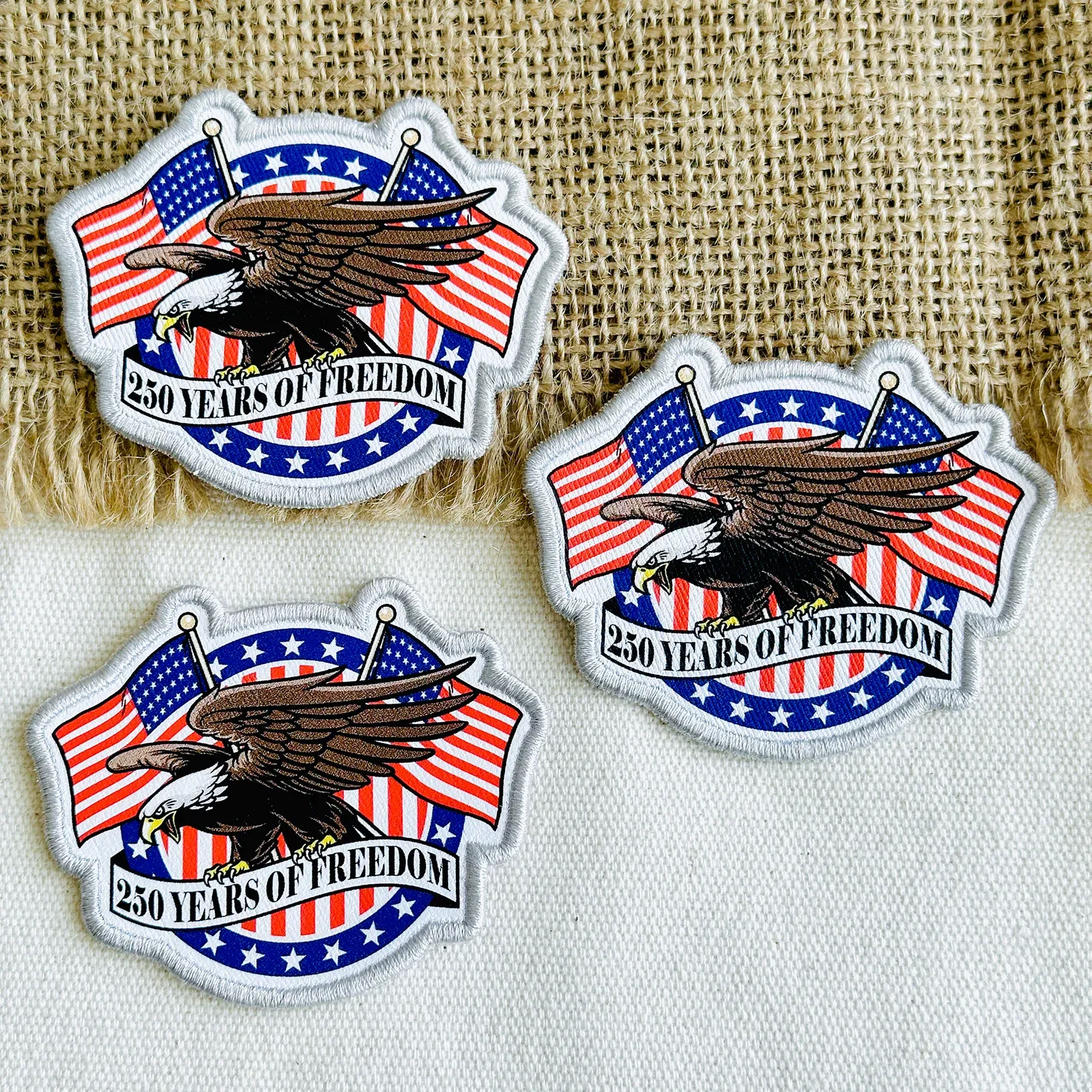 250 Years of Freedom Eagle Patch
