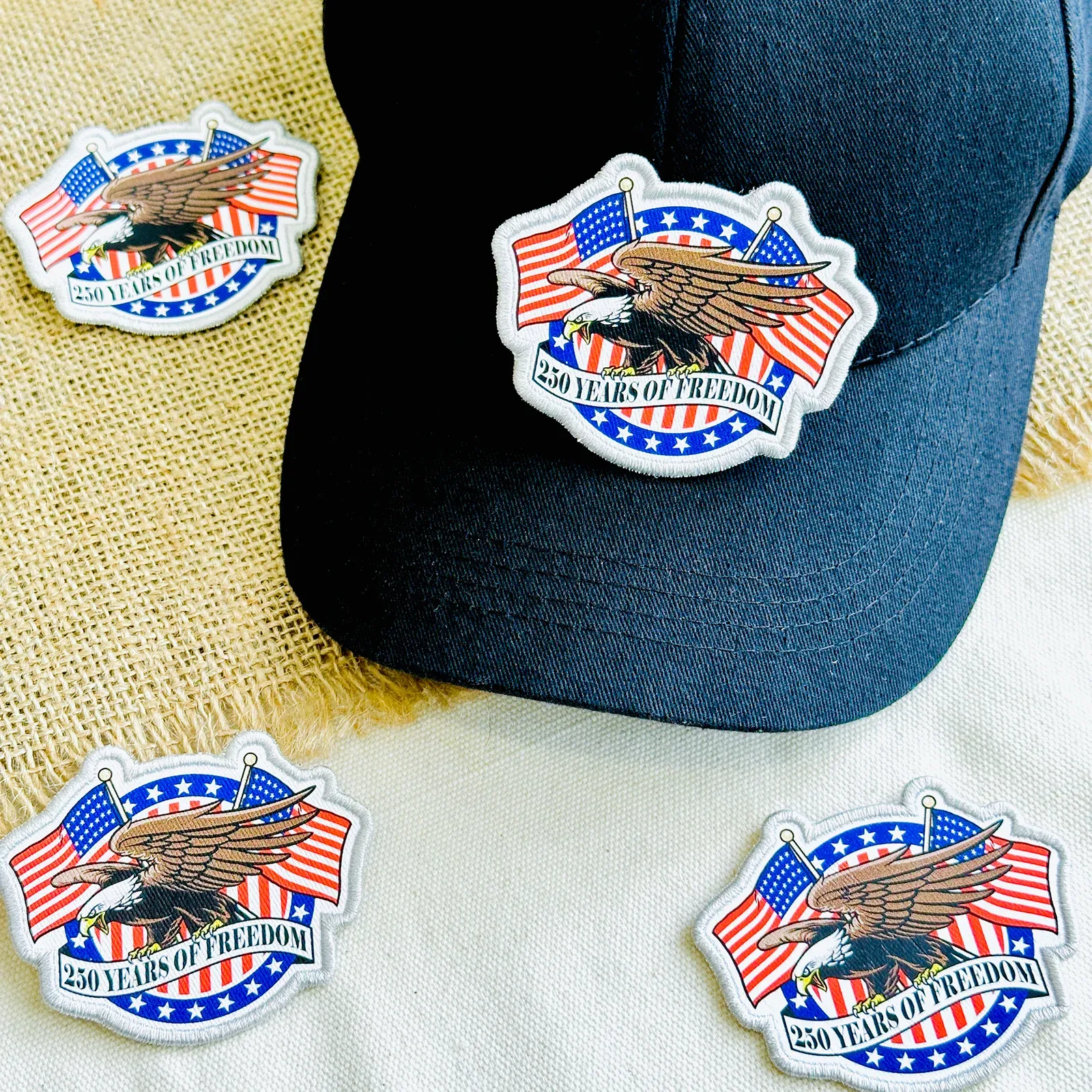 250 Years of Freedom Eagle Patch