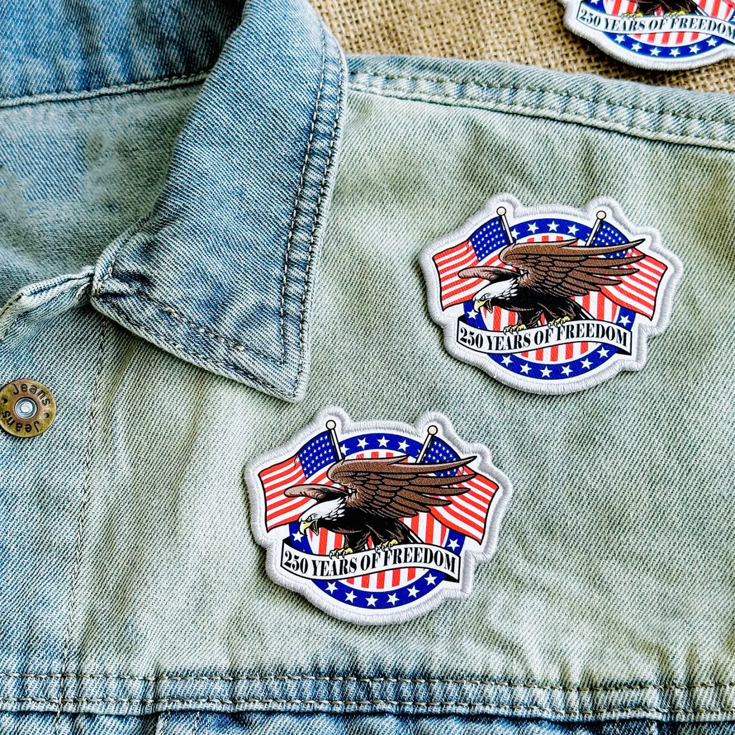 250 Years of Freedom Eagle Patch