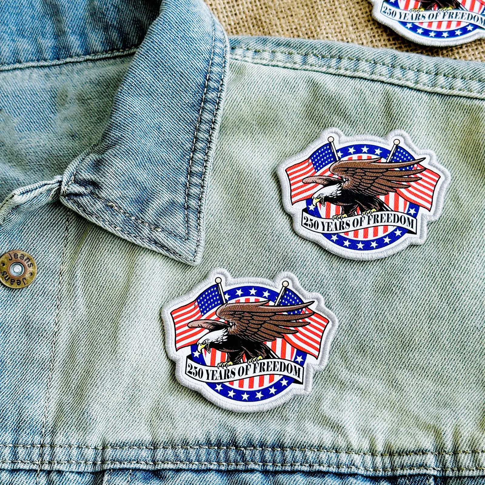 250 Years of Freedom Eagle Patch