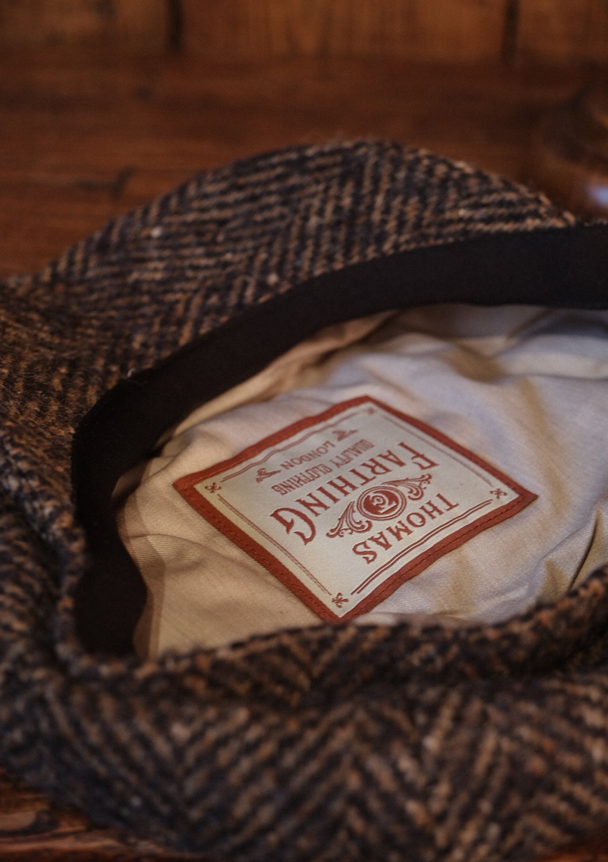 Newman Baker Boy - (Mid-Width) Walnut Herringbone