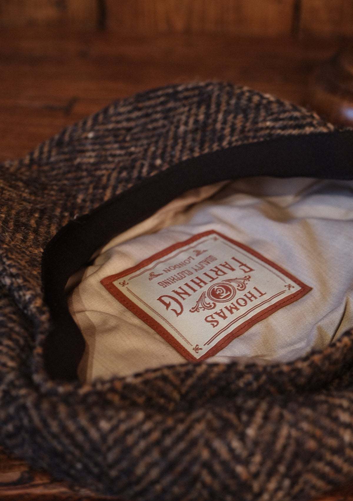 Newman Baker Boy - (Mid-Width) Walnut Herringbone