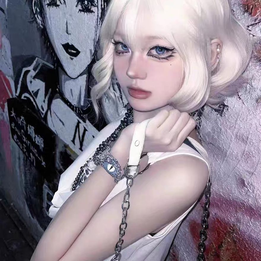 Grunge Punk 3D Evil Eye Chain Leather Bracelet Adjustable Spike Floral Rivet Wrist Cuff Gothic Rock Biker Statement Jewelry for Men Women