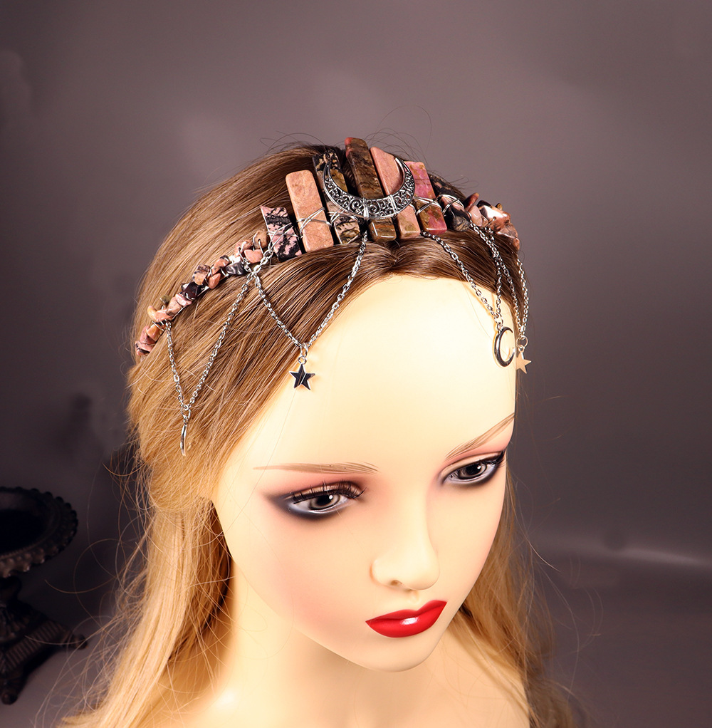 HANDMADE NATURAL CRYSTAL CROWN