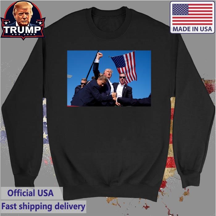 Official Trump Raised Fist After Get Shoot T-Shirt