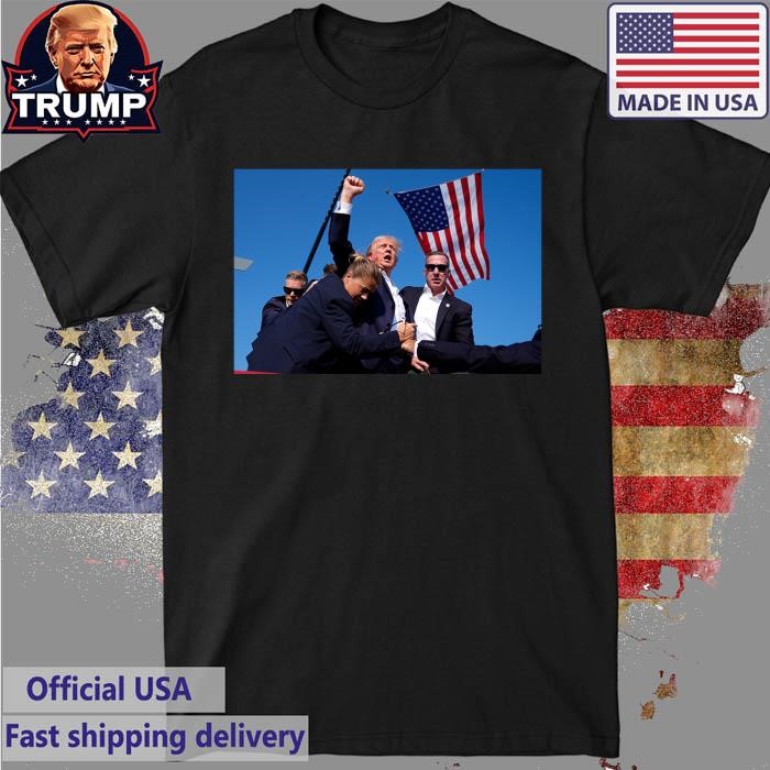 Official Trump Raised Fist After Get Shoot T-Shirt