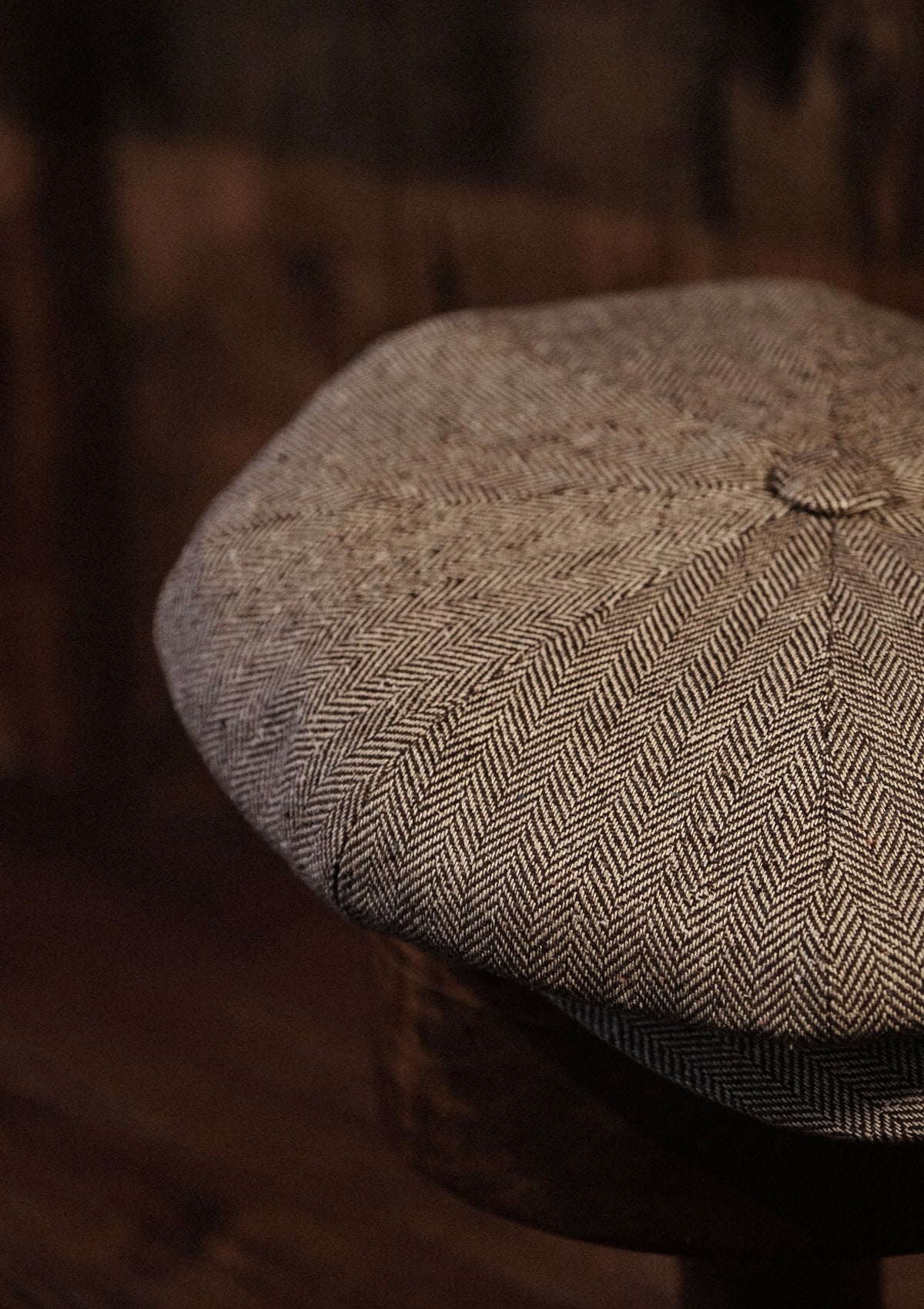 Stanton Baker Boy - (Wide-Width) Light Grey Micro Herringbone Pure Silk