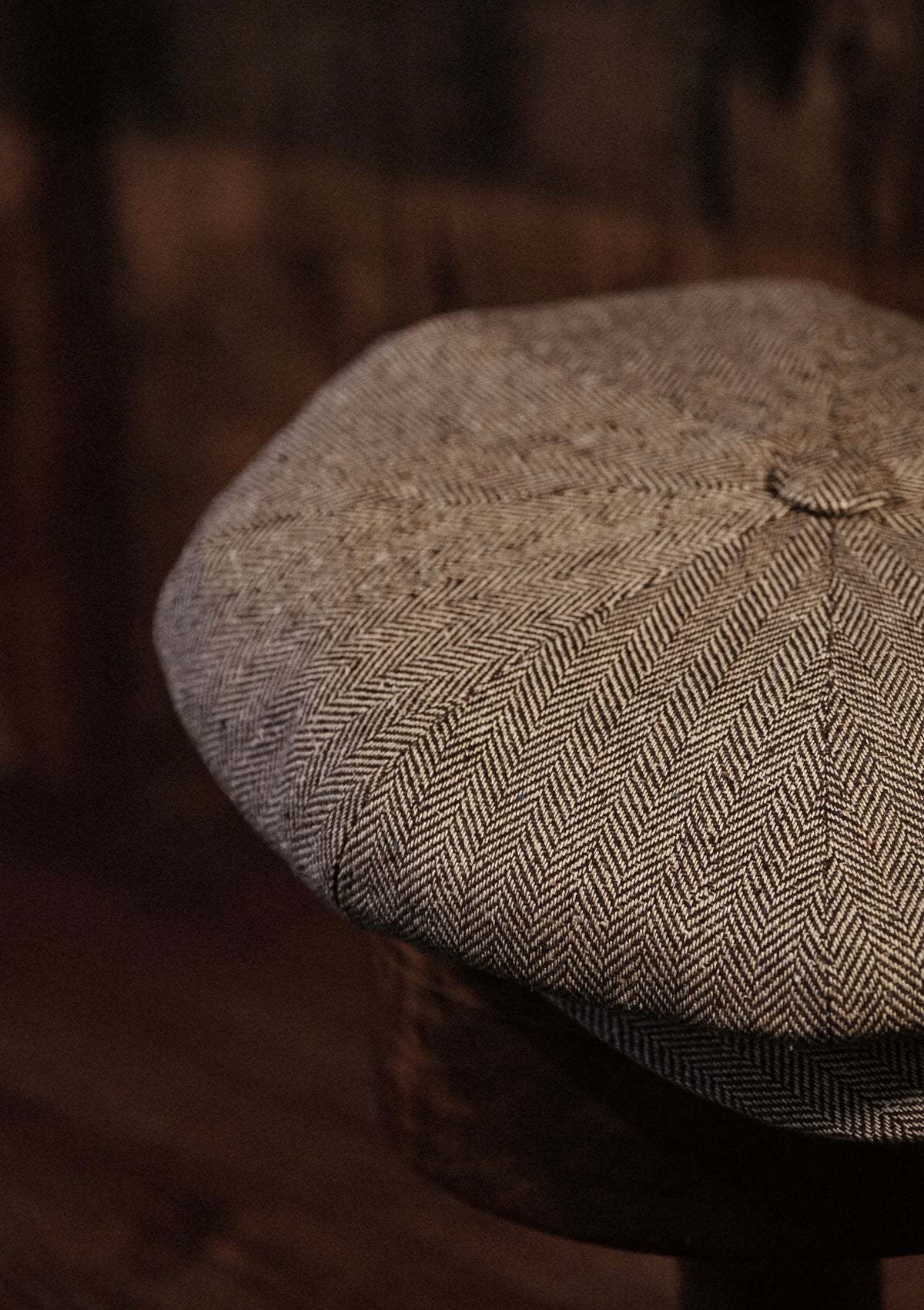 Stanton Baker Boy - (Wide-Width) Light Grey Micro Herringbone Pure Silk