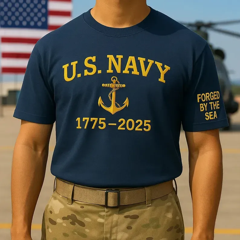 U.S. Navy 250th Anniversary T-shirt