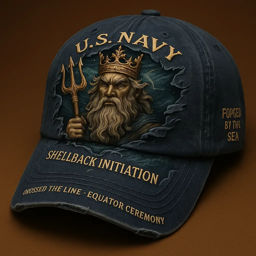 U.S. Navy 250th Anniversary Commemorative Hat – 1775–2025 Veterans Tri