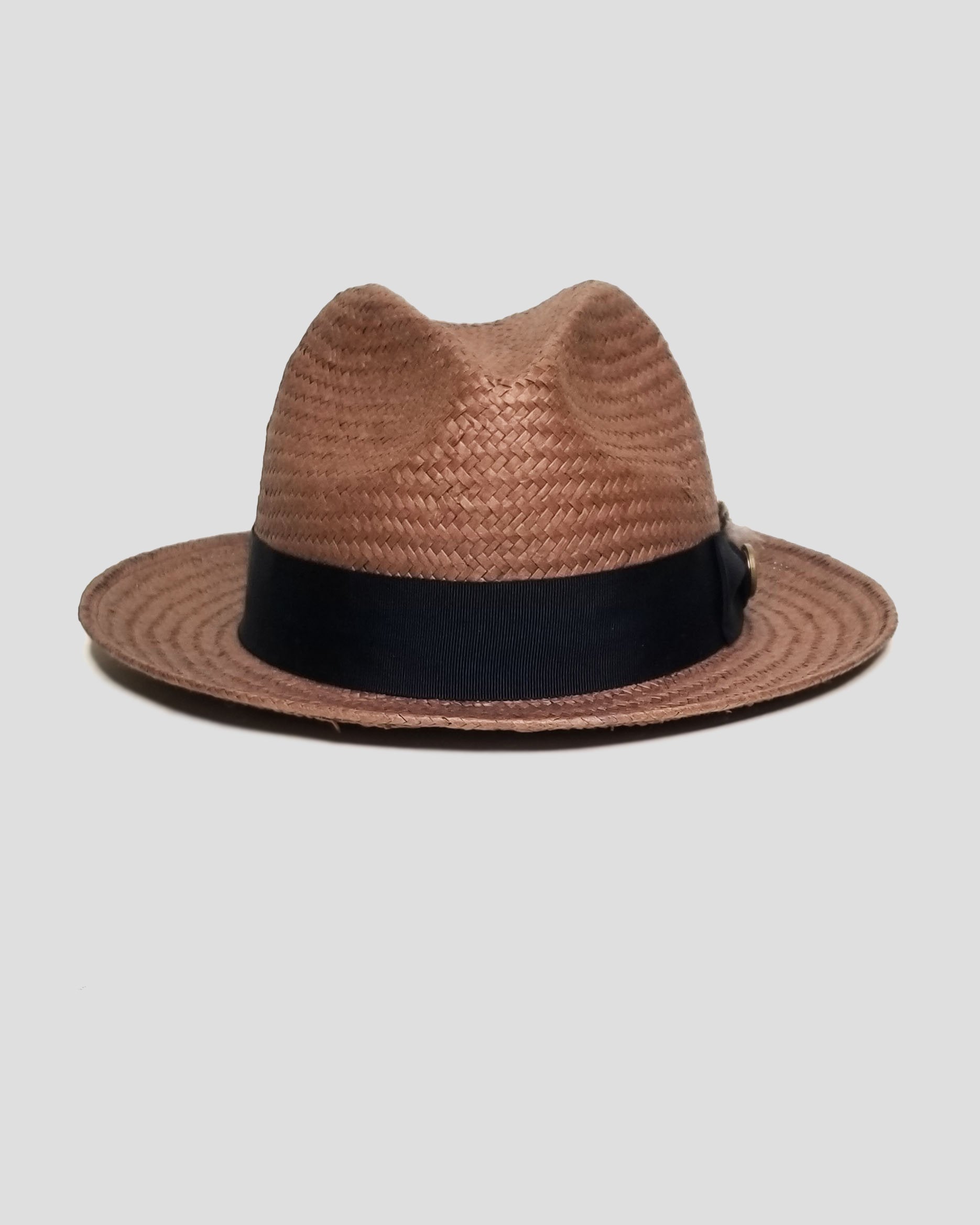 Miller Ranch Straw Trilby Fedora – Coffee[Fast shipping and box packing]