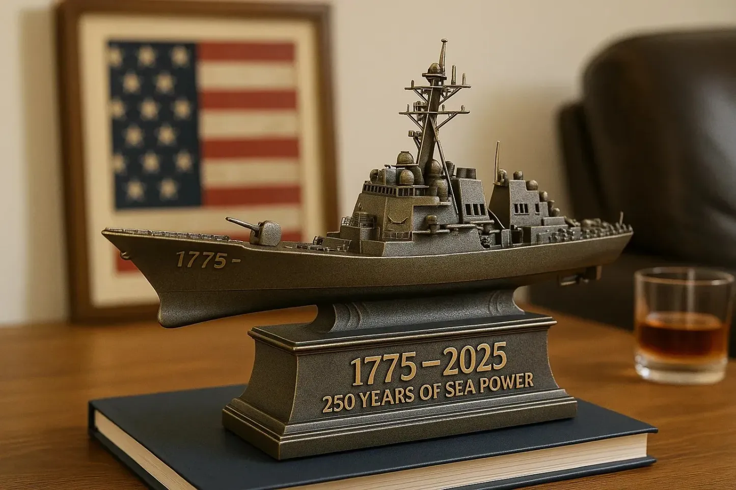 🔥LAST DAY SALE 49% OFF – Navy Heritage 250th Anniversary Display Edition