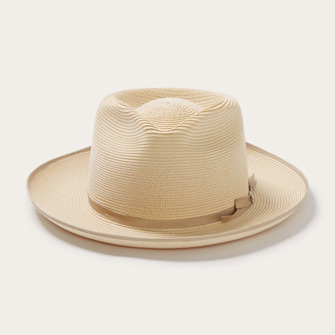 STRATOLINER HEMP FEDORA -COGNAC