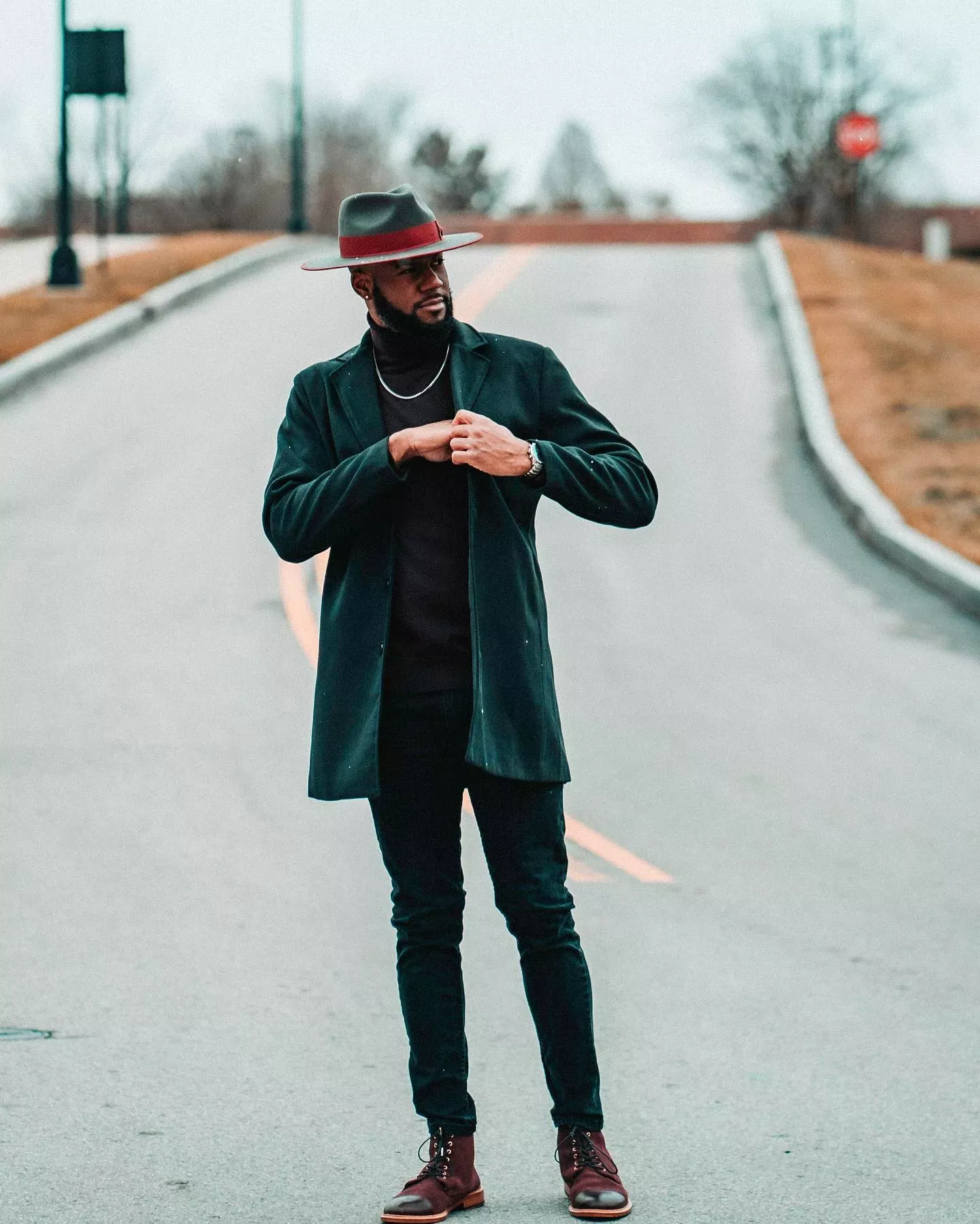 Ferguson Fedora [Fast shipping and box packing]