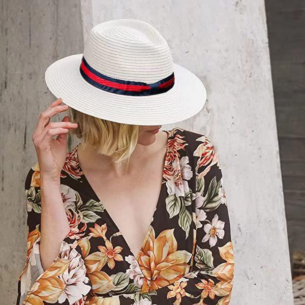 Panama Straw Hats for Men & Women (two Bands)