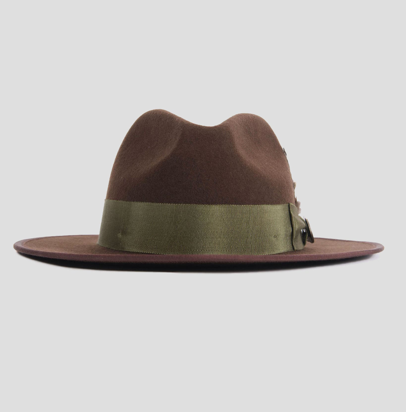 Ferguson James Fedora – Brown [Fast shipping and box packing]