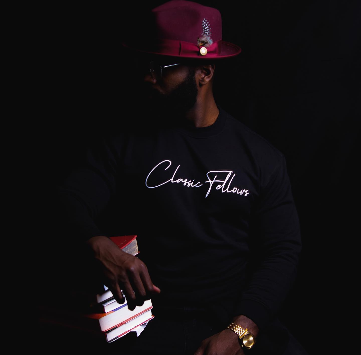 Trilby Fedora – Burgundy[Fast shipping and box packing]