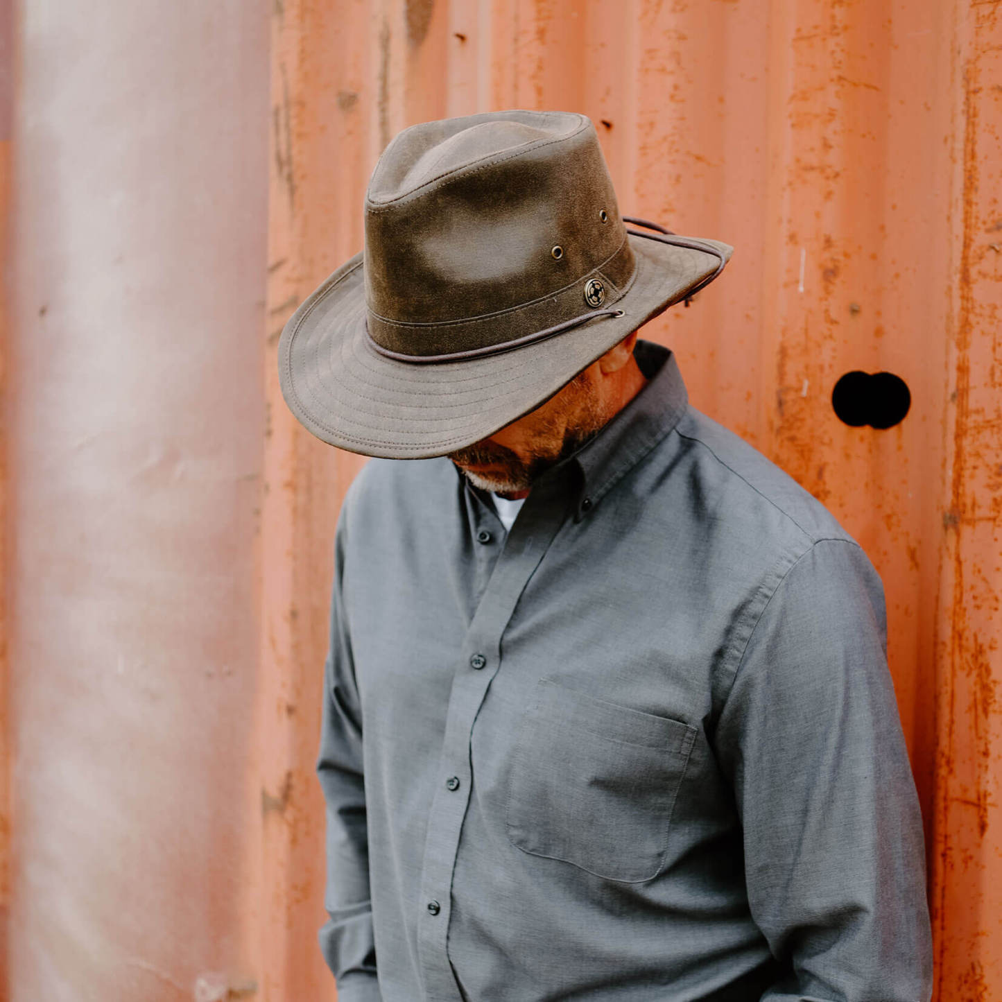 Irwin - Mens Western Outback Fedora Hat